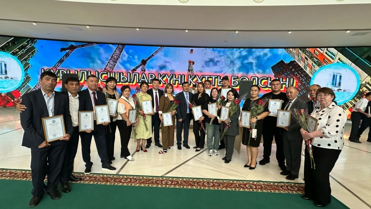 Құрылысшылар күніне орай Кәсіпорын жұмыскерлерін марапаттау