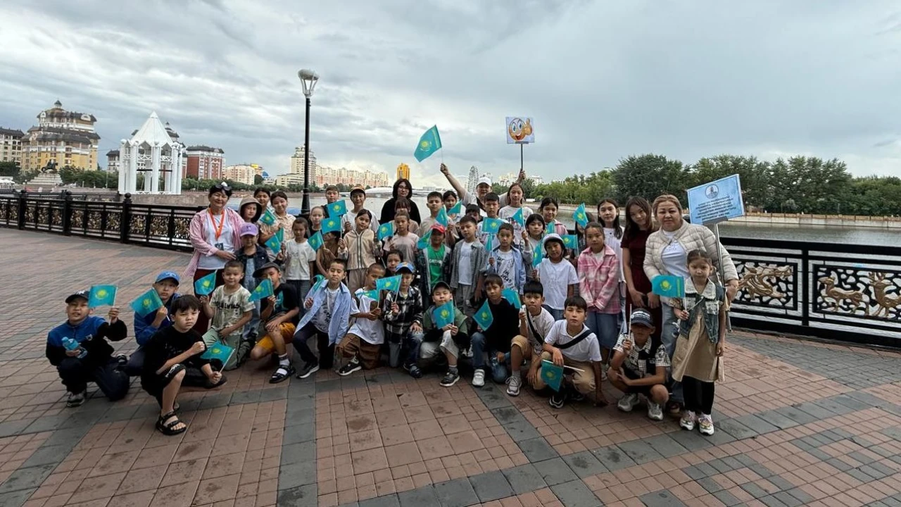 Астана күніне орай Дирекция жұмыскерлерінің көпбалалы отбасыларынан шыққан балаларға арналған экскурсия