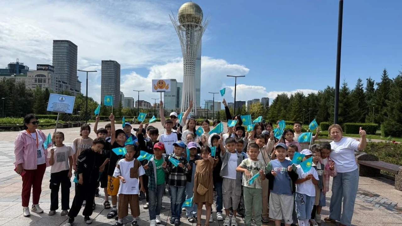 Астана күніне орай Дирекция жұмыскерлерінің көпбалалы отбасыларынан шыққан балаларға арналған экскурсия