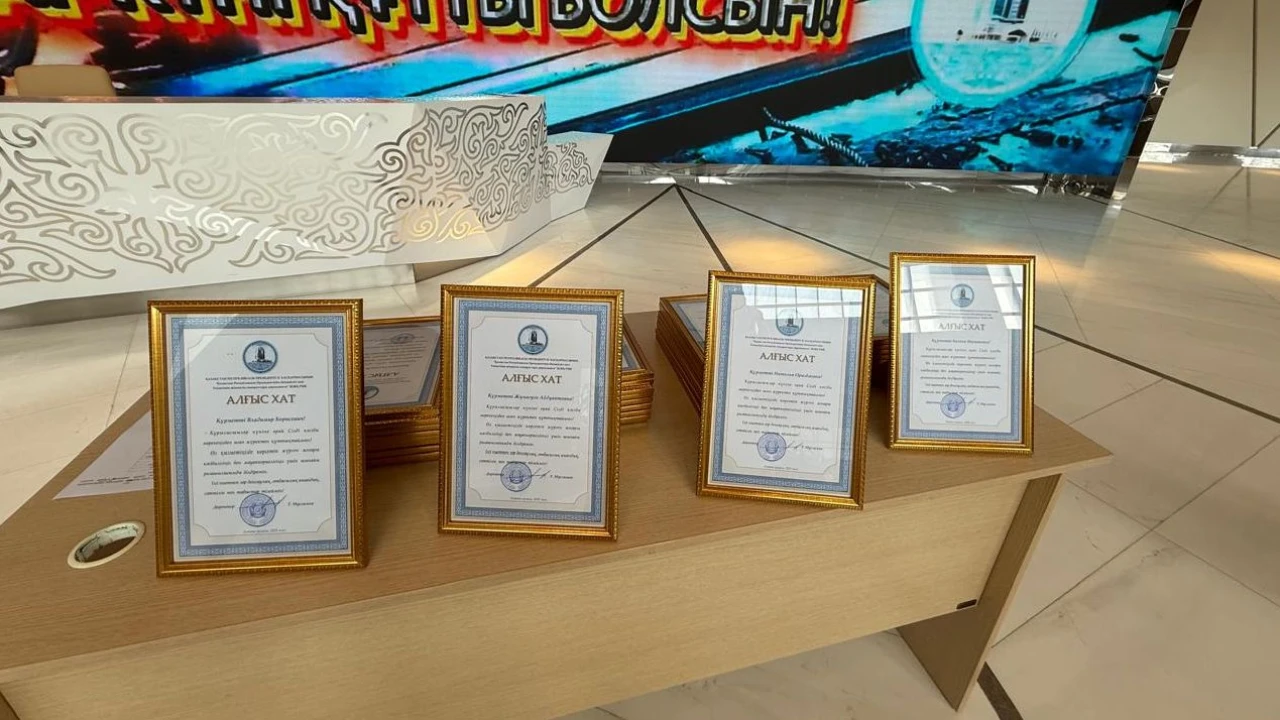 Құрылысшылар күніне орай Кәсіпорын жұмыскерлерін марапаттау