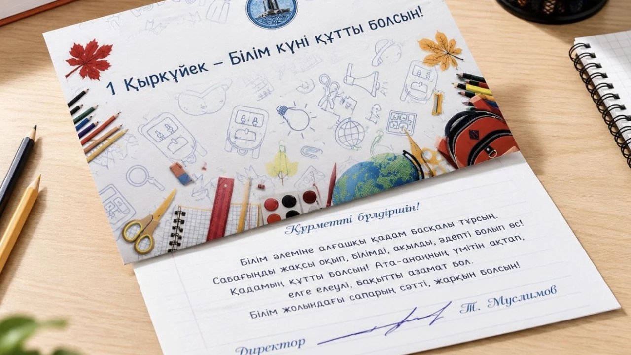Дирекция поздравила будущих первоклассников с Днём знаний 