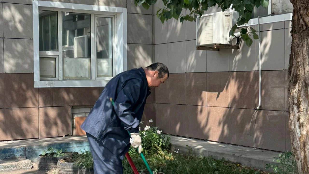 Жұмысшы кәсіптер жылы аясында: Сыпырғы мен күректің шеберлері