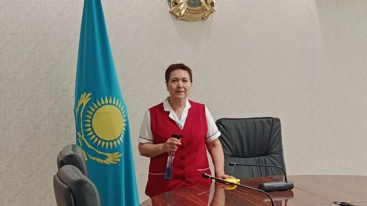 Баетова Бактжамал Аралбаевна — преданная своему делу работник хозяйственной службы "Дом Министерств" корпуса №4